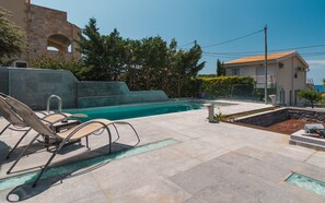 Swimming Pool and Sitting facilities next to the pool