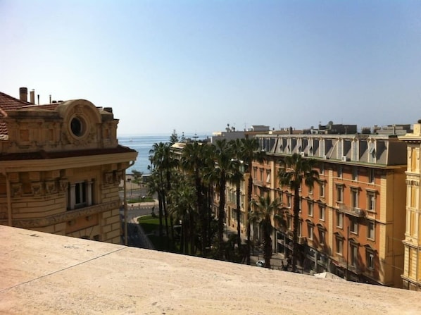 Balcony view to the ocean