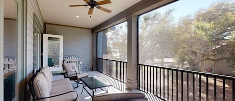 Upper Screened Balcony