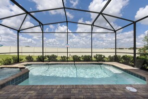 Enjoy swimming pool  