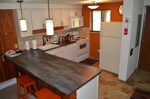 StayWInterPark Beaver Village Condos kitchen unit 612