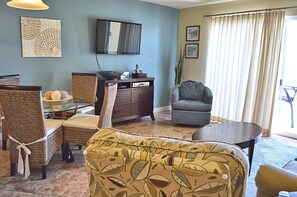Beautifully decorated living area with lots of room for your family.