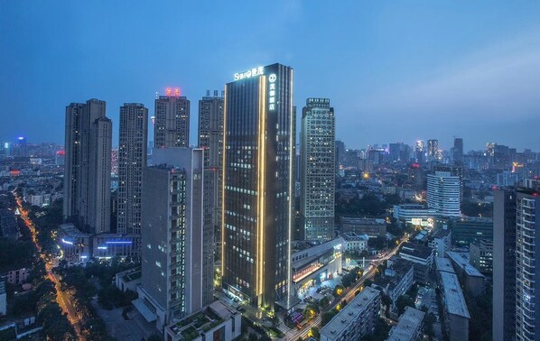 Front of property – evening/night