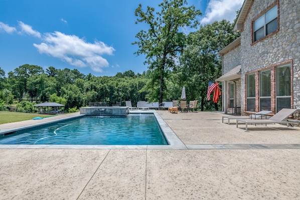 Pool and patio 