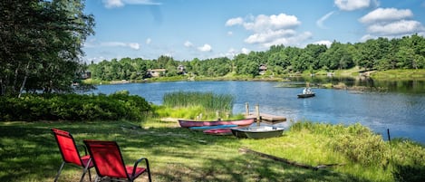 Backyard, 
Lake Deer Pond
