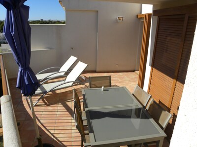 LUXURY PENTHOUSE APARTMENT 250M FROM THE SEA POOLS 2 SOLARIUM TERRACES SEA VIEW