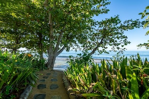 Steps to the sand