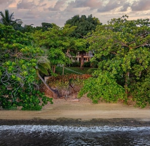 Extended beach view