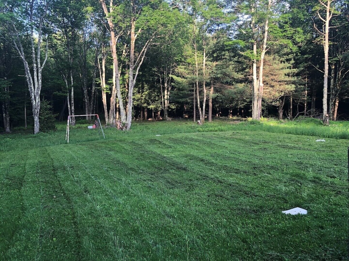 Windham 2 BR Cabin In The Woods With Bonus Vintage Updated Camper …
