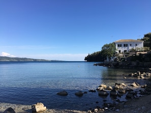 Crystal clear waters of Kalami Beach