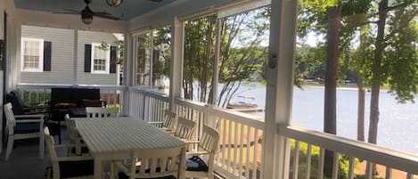 Our favorite spot -- You'll love spending time on the screened porch
