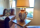 Kokopelli Living Room Recliners / Vintage Lamp