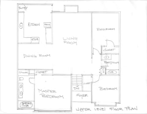 Upper Level Floor Plan