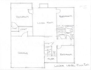 Lower Level Floor Plan