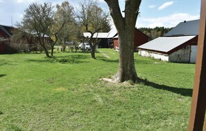outside