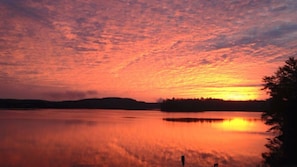 A breathtaking Sunrise on Lake James.