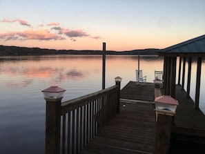 Enjoy the Rocking Chairs on the Dock