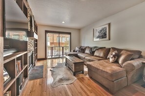 Living Room with a Comfortable Sleeper Sofa