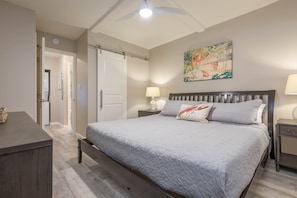 Master Bedroom With Luxury King Sized Bed