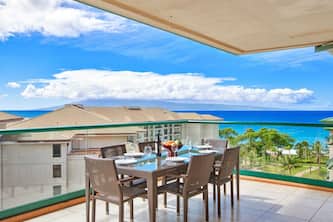 Maui Resort Rentals: Honua Kai - 8th Floor Penthouse, 3 Full Bedrooms, Partial Ocean AND West Maui Mountain Views!