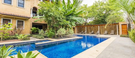 Communal pool area