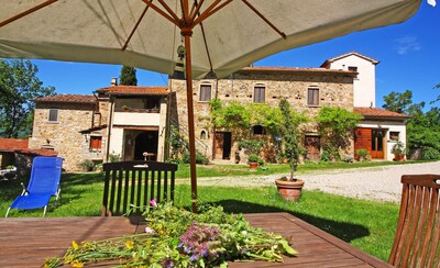 La Casina cerca del pueblo medieval de Anghiari