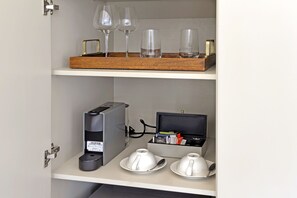 Kaffe och/eller kaffebryggare