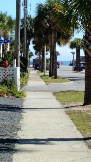 Beach only about 700 ft away!