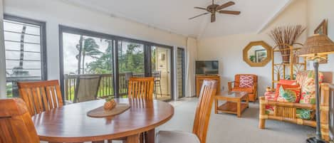 Living and dining room