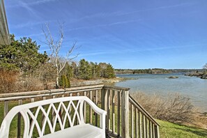 Sit out on the deck all day long while watching the tide change.