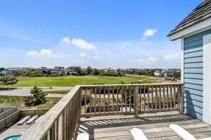 Golf Course View from Third Level Deck