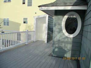 Brand New outdoor shower, door to be installed this week. 