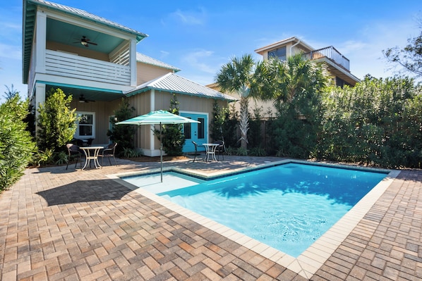 Welcome to your massive backyard oasis!