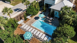 Beautiful large private pool that can be heated!