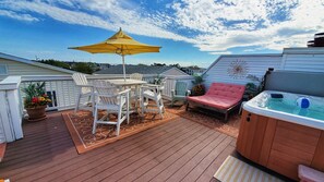Top deck & blue skies