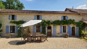 Gîte La Marteille - Terrasse