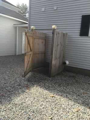 Outdoor shower