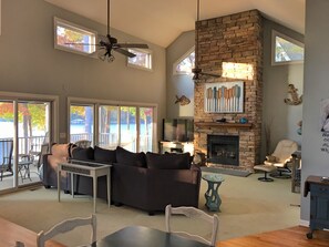 Spectacular lake views from inside the house - hard to capture in a photo!