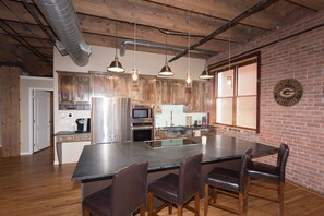Bar with sitting area