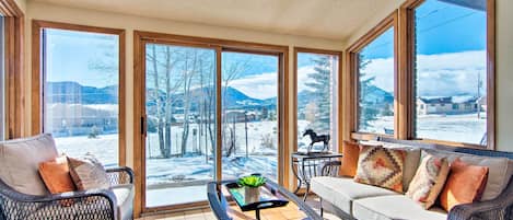 Estes Park Vacation Rental | 3BR | 2.5BA | Steps Required | 1,800 Sq Ft