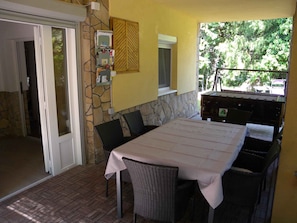 Restaurang utomhus