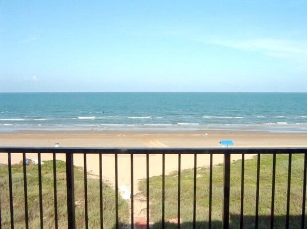 view from balcony