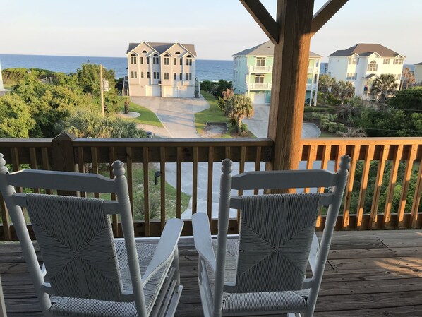 View off deck queen bedroom 