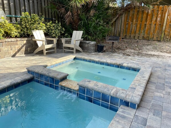 Pool and spa!