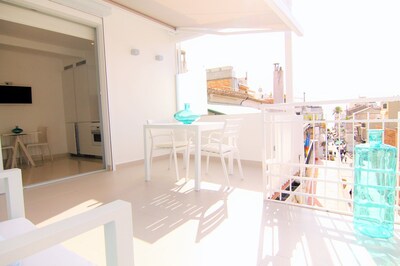 Fantastic penthouse with terrace of 15m2 with sea views