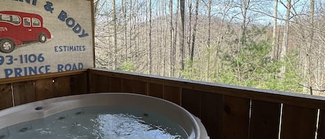 Hot Tub with a view