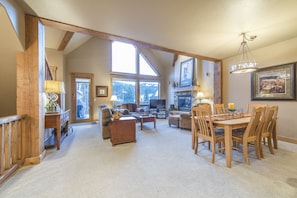 Open Floor Plan- - Living area, dining area, and kitchen all flow together nicely with the open floor plan.