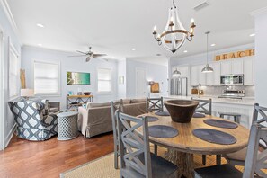 Gone Coastal Dining Room