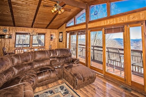 High Vaulted Ceilings and Magnificent Views!
