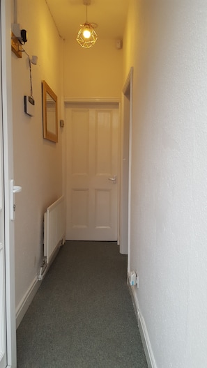 Hallway with Alarm System 